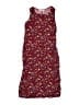 Simply Basic 100% Rayon Print Burgundy Red Dress Size 10 - photo 1