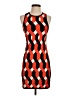 Rag & Bone Graphic Orange Cocktail Dress Size XXS - photo 1