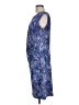 Dana Buchman Paisley Blue Cocktail Dress Size L - photo 5