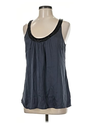 Express Design Studio Sleeveless Silk Top (view 1)
