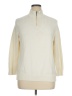 Karen Scott 100% Cotton Ivory Pullover Sweater Size 1X - photo 1