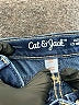Cat & Jack Solid Blue Jeans 12-18 MO / 18 MO - photo 3