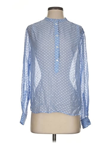 J.Crew Long Sleeve Silk Top (view 1)