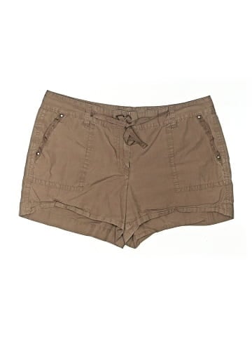 Ann Taylor Factory Khaki Shorts (view 1)