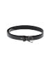 Unbranded 100% Leather Black Leather Belt Size S - photo 1