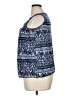 Faded Glory 100% Polyester Blue Sleeveless Blouse Size XL - photo 5
