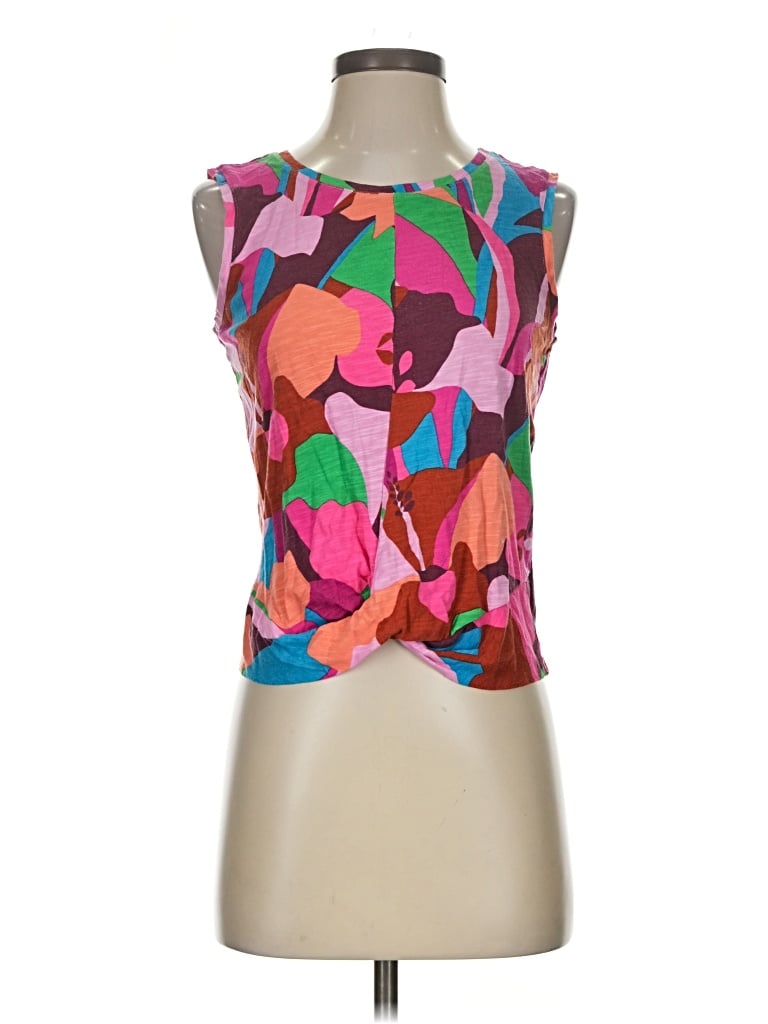 Pre-owned Sanctuary Tank Top Pink Halter Neckline Tops