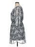 En Focus Studio 100% Polyester Chevron-herringbone Gray Casual Dress Size 14 - photo 5