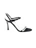 BCBGirls Black Sandals Size 7 1/2 - photo 1