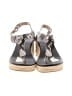 MICHAEL Michael Kors 100% Leather Silver Wedges Size 9 - photo 2