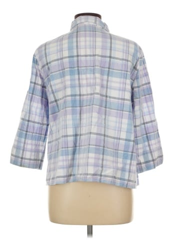 Alfred Dunner 3/4 Sleeve Button-Down Shirt (view 2)