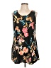 Soma Floral Black Casual Dress Size L - photo 1