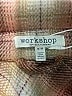 Workshop Republic Clothing 100% Polyester Plaid Brown Coat Size M - photo 6