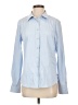Yest Blue Long Sleeve Button-Down Shirt Size 4 - photo 1