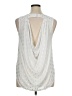 Brixon Ivy 100% Polyester Silver Sleeveless Blouse Size XL - photo 2