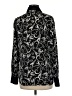 Catherine Malandrino 100% Polyester Paisley Black Long Sleeve Blouse Size M - photo 2