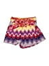 Trina Turk 100% Polyester Tie-dye Purple Shorts Size S - photo 1