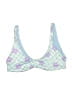 One One Argyle Blue Swimsuit Top Size L - photo 2