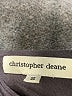 Christopher Deane Solid Gray Cocktail Dress Size S - photo 4