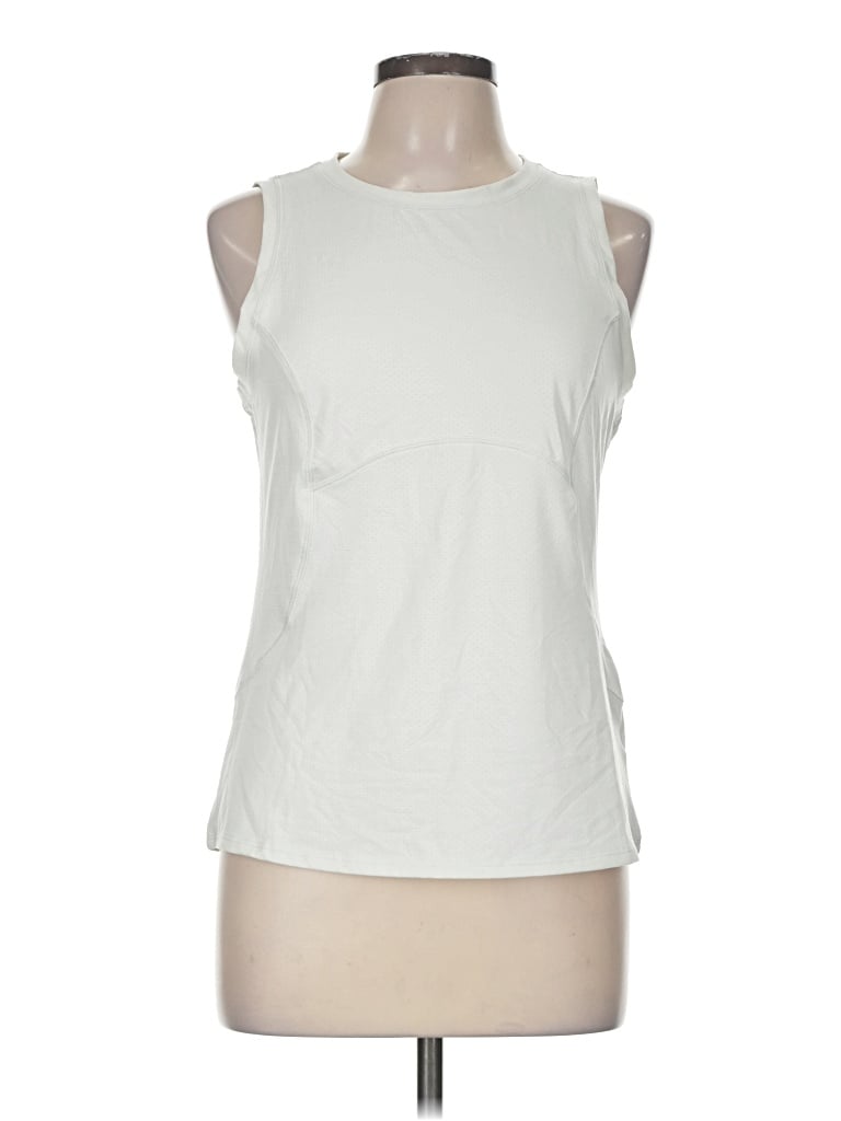 Pre-owned Spyder Sleeveless T-shirt In Ivory