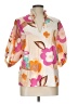 SOFIA Tan 3/4 Sleeve Blouse Size L (estimated) - photo 1