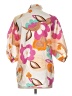 SOFIA Tan 3/4 Sleeve Blouse Size L (estimated) - photo 2