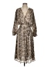 Brochu Walker Paisley Tan Cocktail Dress Size S - photo 1