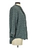 Madewell Teal Long Sleeve Blouse Size S - photo 4