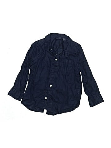 Janie and Jack Long Sleeve Button-Down Shirt (view 1)
