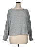 Korye Metallic Gray Pullover Sweater Size XL - photo 1