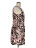 Gap 100% Polyester Animal Print Pink Cocktail Dress Size 14 - photo 4