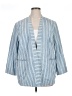 Chico's Stripes Blue Blazer Size XL (3) - photo 1
