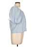 Old Navy 100% Cotton Blue Short Sleeve Top Size L - photo 4