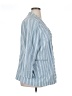 Chico's Stripes Blue Blazer Size XL (3) - photo 4