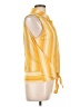 Rain Yellow Sleeveless Blouse Size L - photo 4