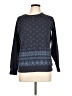Eddie Bauer Print Blue Pullover Sweater Size L (estimated) - photo 1