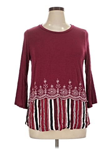 Suzanne Betro 3/4 Sleeve T-Shirt (view 1)