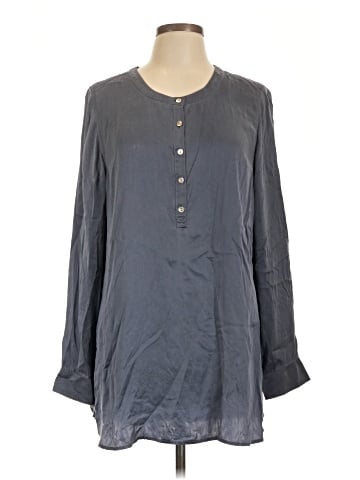 J.Jill Long Sleeve Silk Top (view 1)