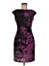 Wisp Graphic Purple Cocktail Dress Size 4 - photo 1