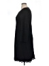 Design History Solid Black Casual Dress Size XL - photo 5