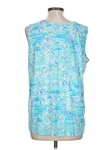 Belle By Kim Gravel Sleeveless Blouse (view 2)