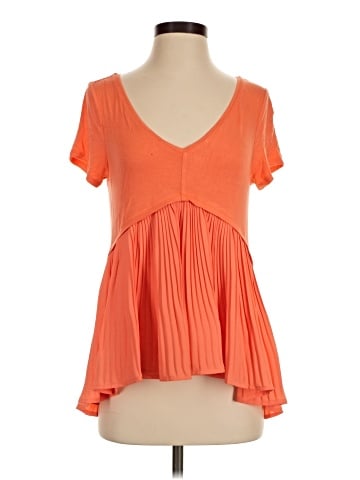 Kaari Blue Short Sleeve Blouse (view 1)