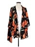 Do Everything in Love 100% Polyester Orange Kimono Size 4 - photo 1