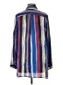 Peck & Peck 100% Polyester Stripes Blue Long Sleeve Blouse Size S - photo 2