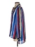 Peck & Peck 100% Polyester Stripes Blue Long Sleeve Blouse Size S - photo 5