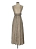 Final Touch 100% Rayon Paisley Brown Tan Casual Dress Size S - photo 2