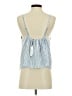 Assorted Brands 100% Cotton Blue Sleeveless Blouse Size S - photo 2