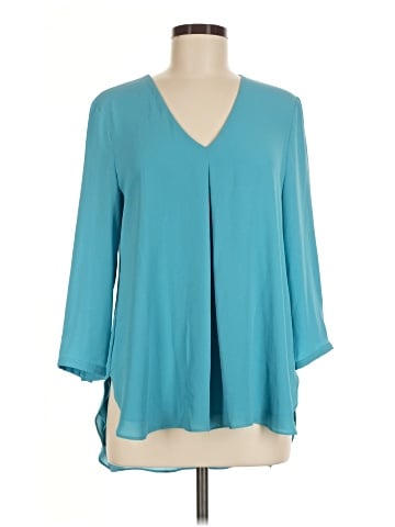 White House Black Market 3/4 Sleeve Blouse (view 1)