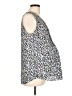 A Pea in the Pod 100% Polyester Blue Sleeveless Blouse Size L - photo 4