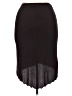 Jasmine Solid Black Formal Skirt Size XL - photo 2